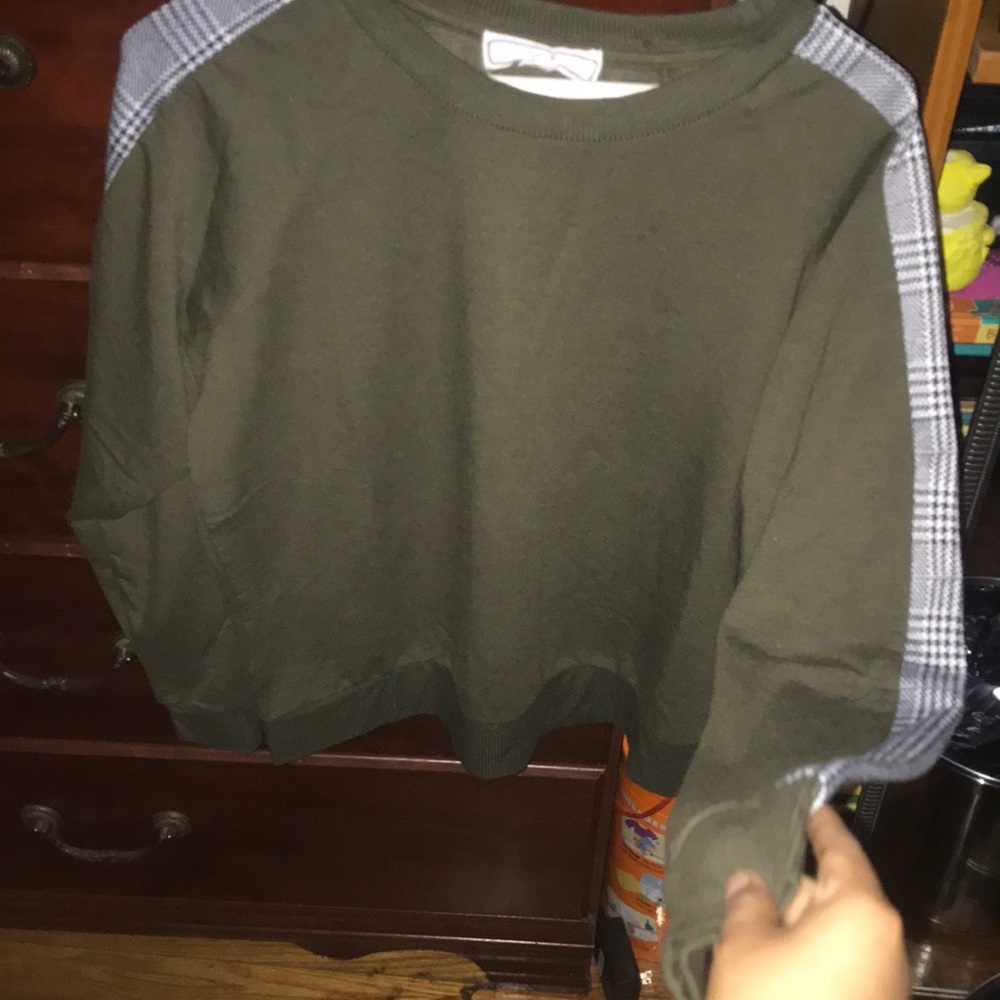 Green sweater